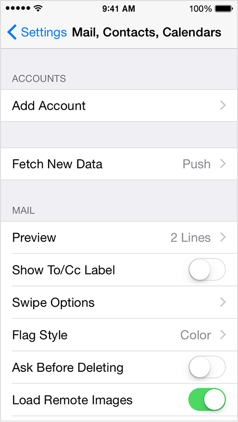 Add an MarketDental email account