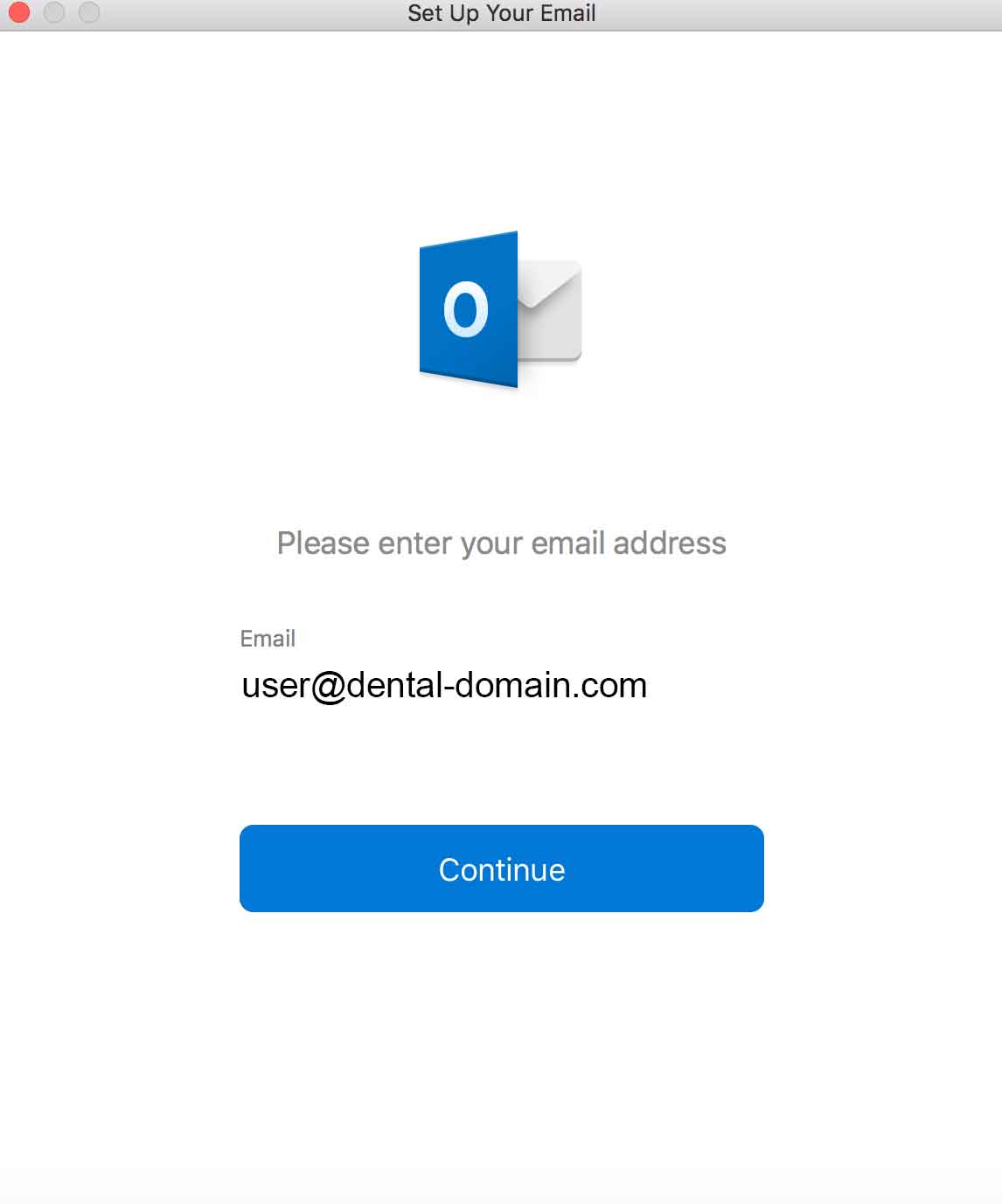 Setup Email Outlook