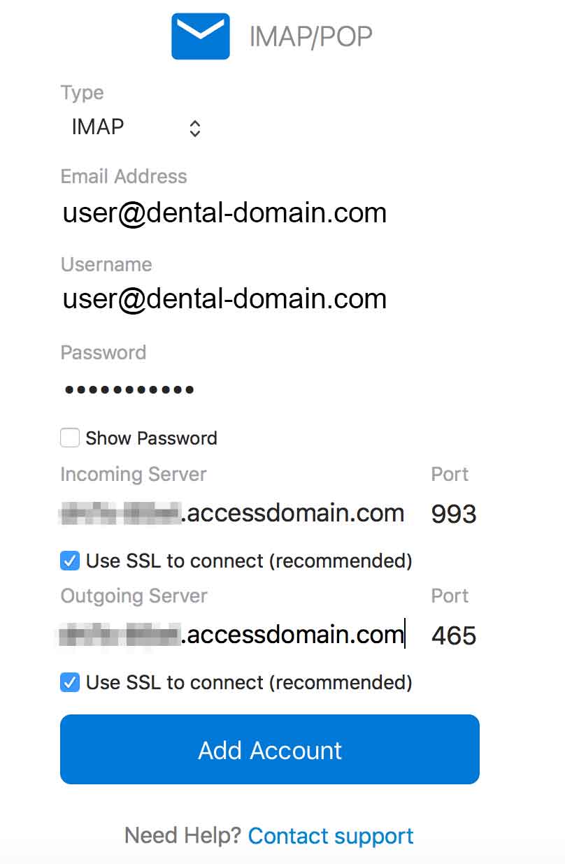 Setup Email Outlook